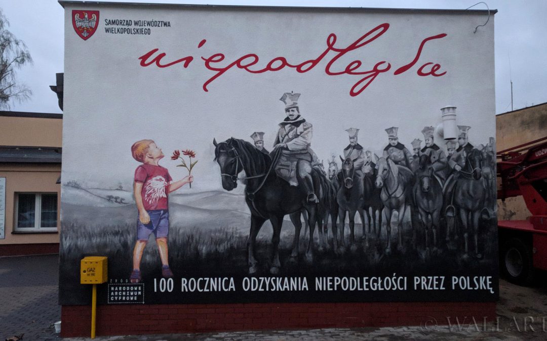 289. Artystyczny Mural patriotyczny