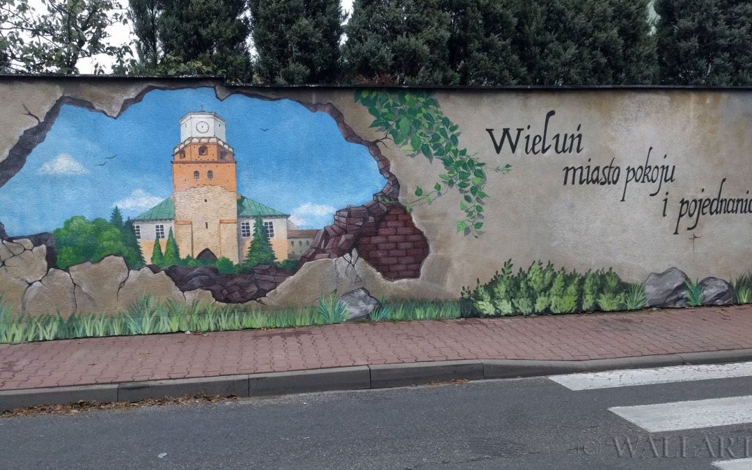284. Artystyczny Mural na murze