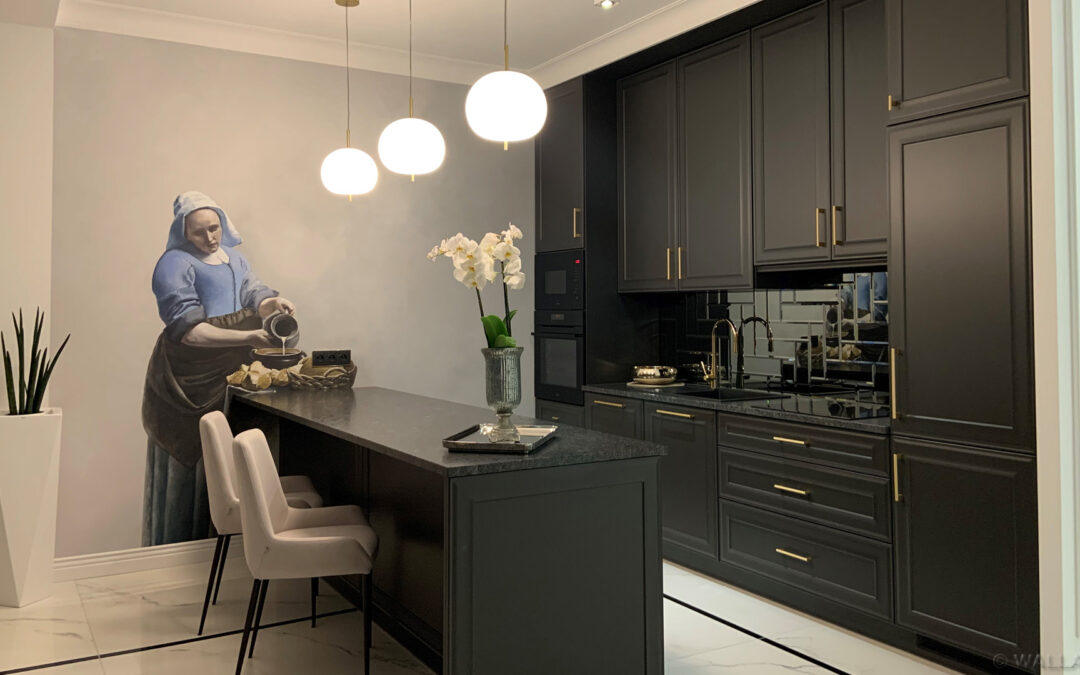 324. Murale w mieszkaniu