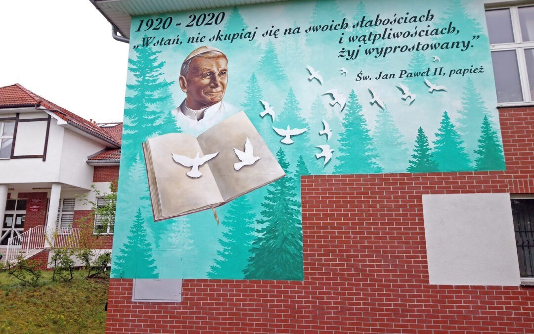 328. Mural – Jan Paweł II