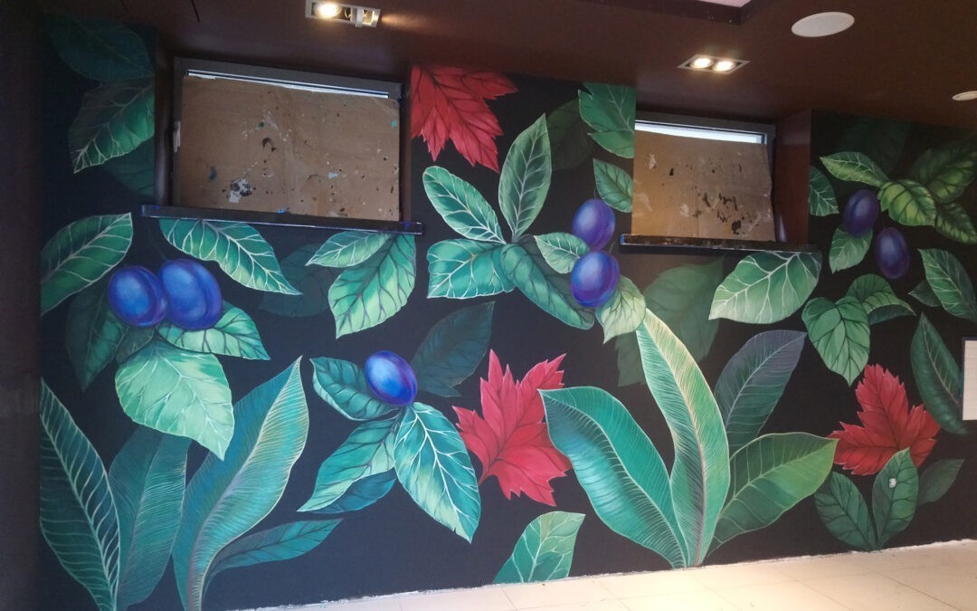 331. Malowidło w restauracji