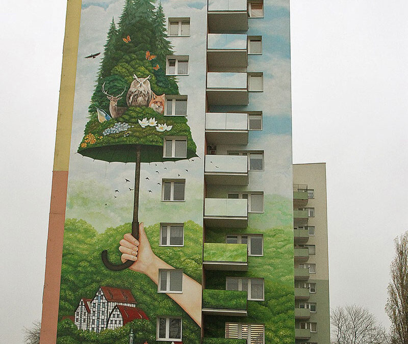 379. Mural leśny