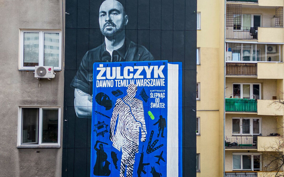 444. Mural reklamowy – Żulczyk