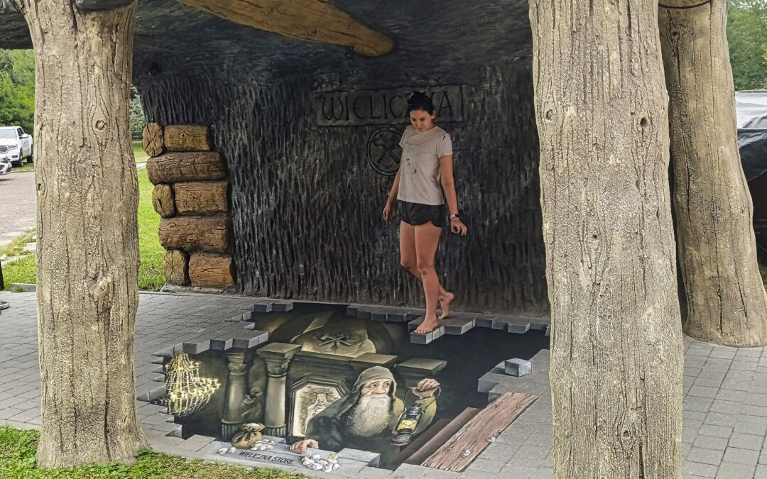 507 Wieliczka – mural horyzontalny 3D