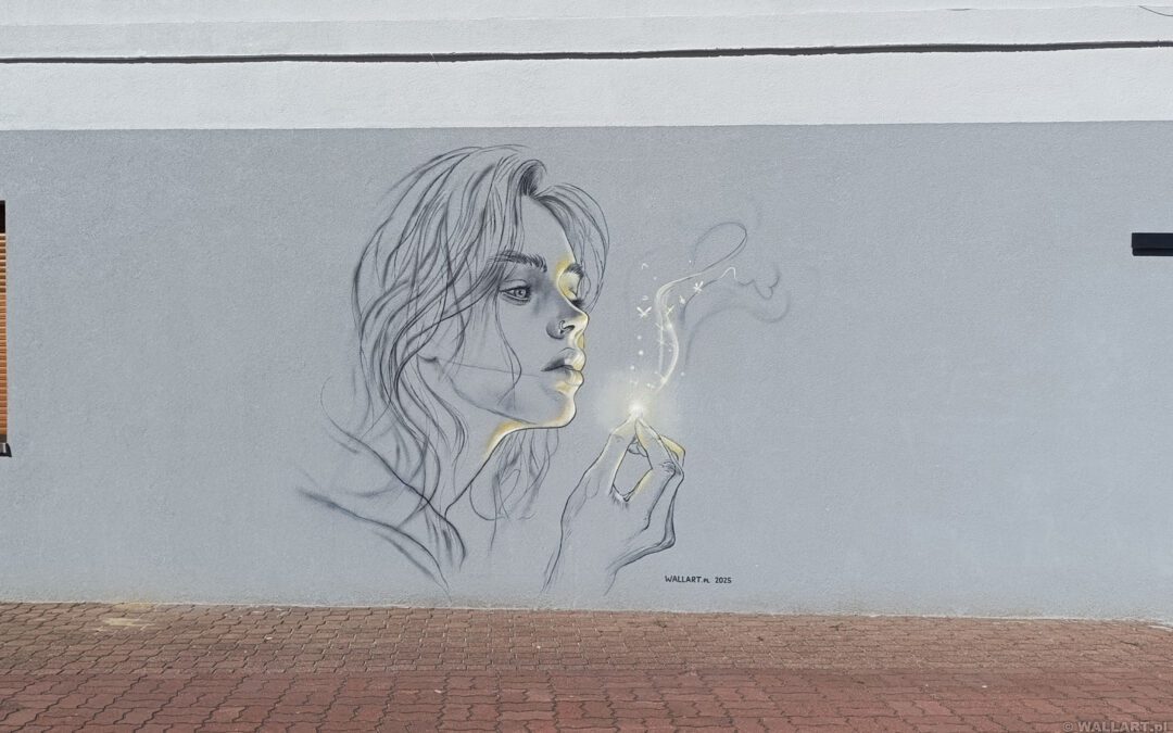 512 Minimalistyczny mural