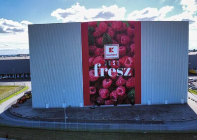 mural - centrum dystrybucyjne Kaufland