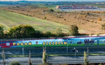 522 Mural na murze oporowym