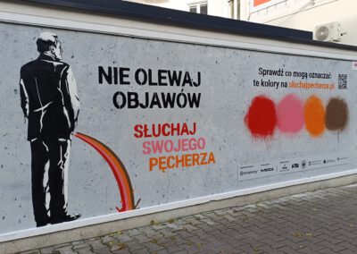 mural reklamowy - Hala Koszyki, Warszawa
