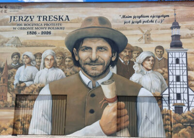 wykonany mural rocznicowy