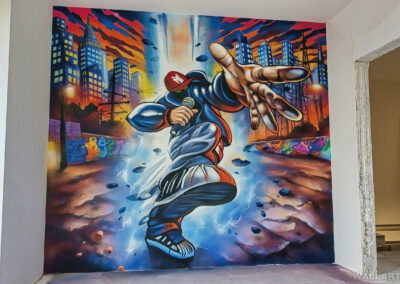 wykonane graffiti Limp Bizkit