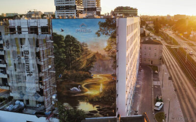 555 Mural z animacją LED