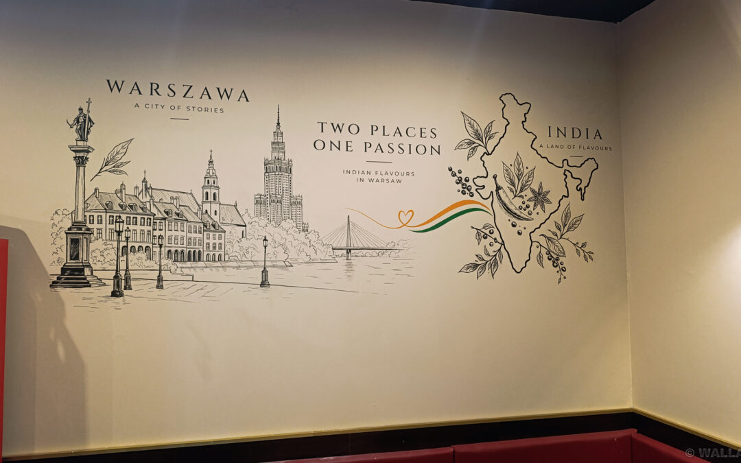 wykonane malowidło